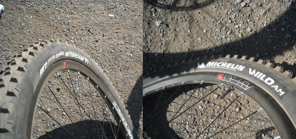 Test terrain pneus Wild AM Michelin