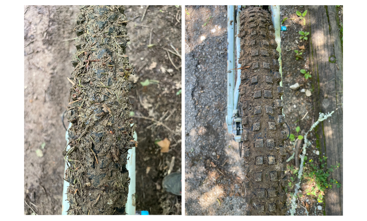 Cubierta Wild Enduro Rear en terreno mojado / MH terreno seco