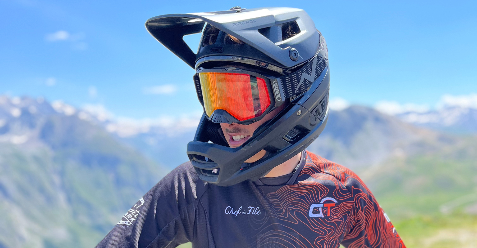 Test du casque AirDrop et du masque Buteo Abus par Benoit