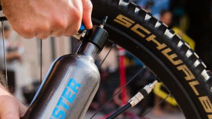 Pompe Compresseur Airshot - Pour Montage Pneus Tubeless, Valve Presta, Jusqu'à 9 Bars