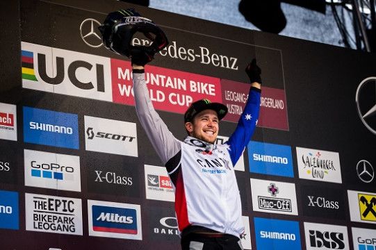Troy Brosnan Leader Coupe Du Monde DH UCI