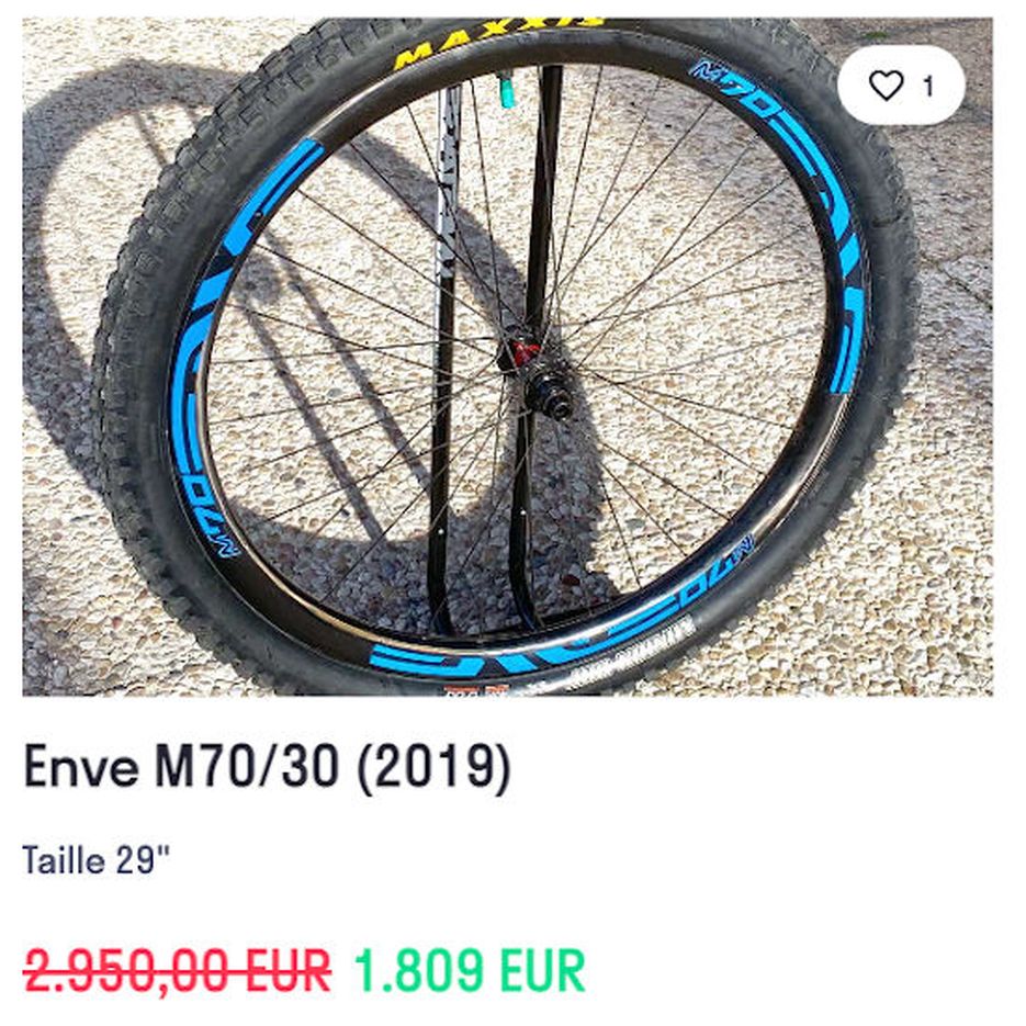 Roue vtt 27.5 discount occasion