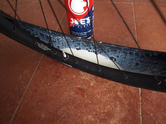 Añadir líquido tubeless