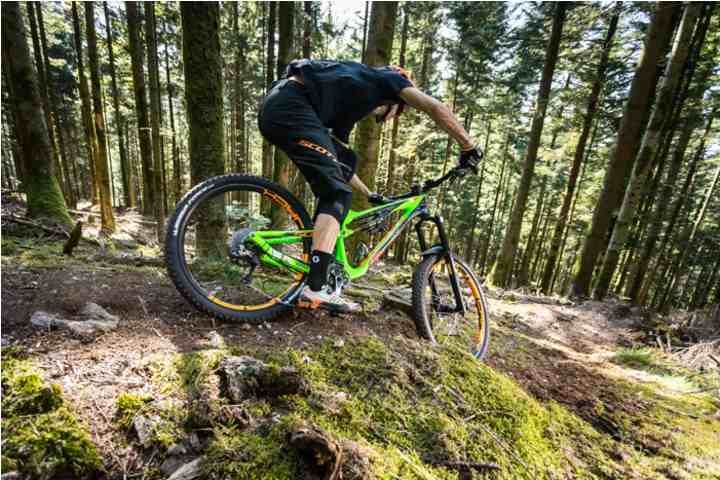 Test du VTT avec des pneus Michelin