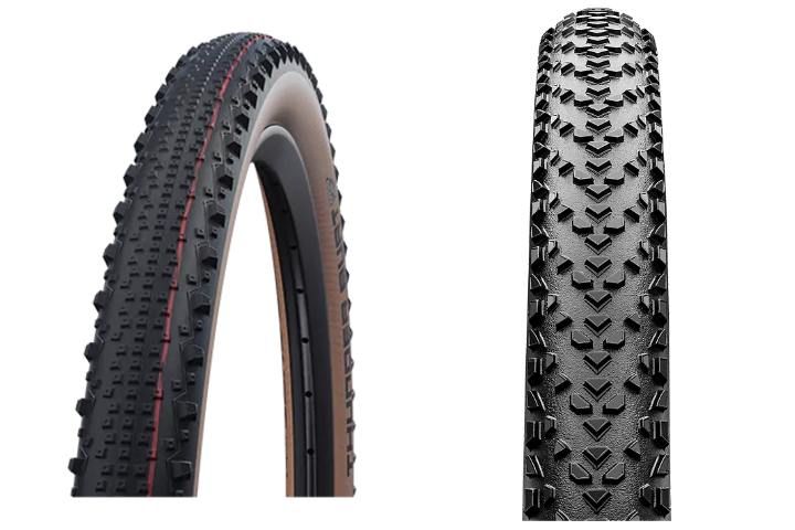 comparatif pneu schwalbe thunder burt et continental race king