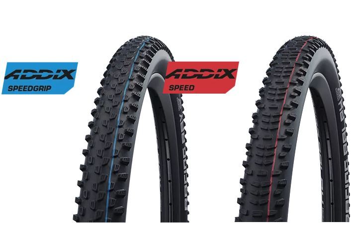 Pneus Schwalbe racing ray et racing ralph