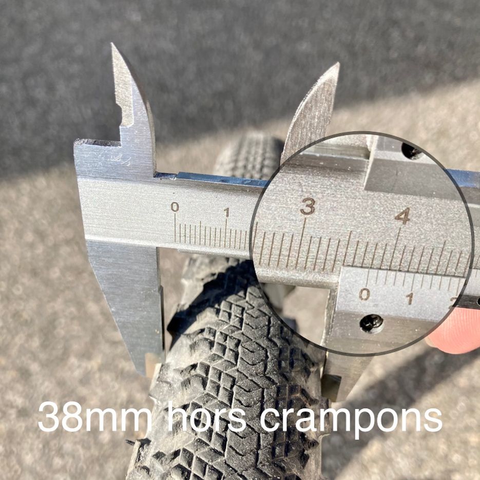 Mesure hors crampons