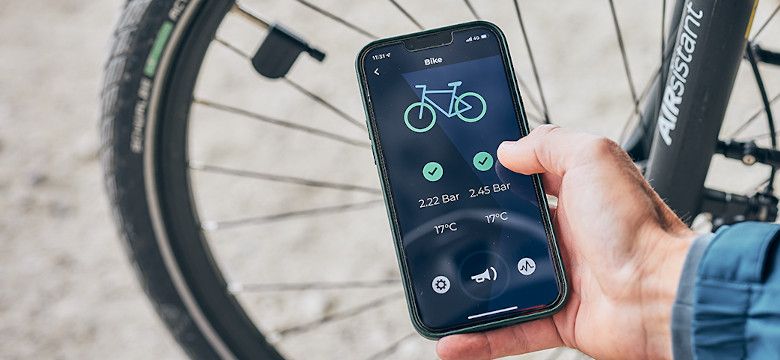 Air assistant schrader Bluetooth