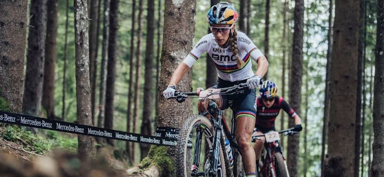 Pauline Ferrand-Prévot à Leogang / © Bartek Wolinski/@wolisphoto