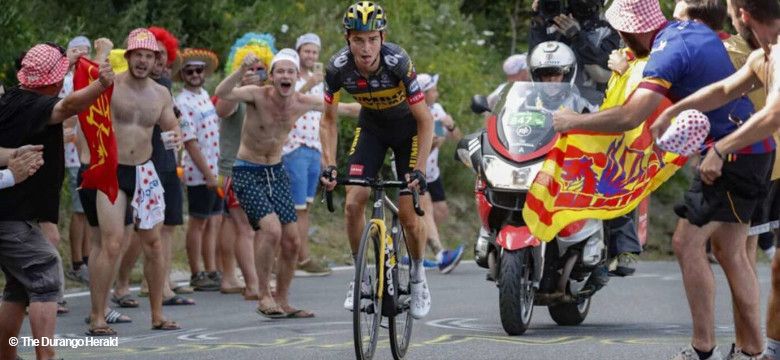 El estadounidense Sepp Kuss muestra sus habilidades como escalador con sus tubulares Vittoria Corsa en Andorra