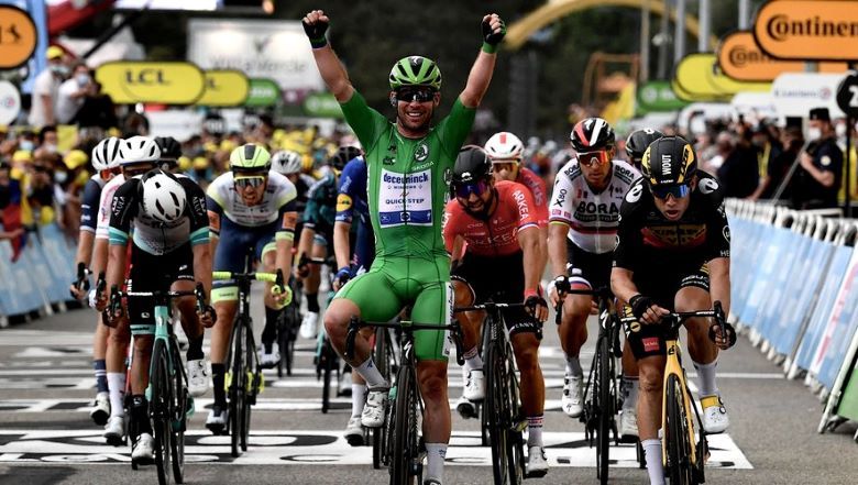 Mark Cavendish gana por cuarta vez para deleite de Specialized y empata el récord de 34 victorias en el Tour que tiene Merckx